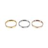 Japanese-Korean High-End Light Luxury Micro-Inlaid Ring - Classic & Durable Women's Fashion