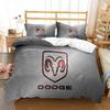 Fashion D-Dodge-Ram-Car All Season Duvet Cover Comforter Bedding sets Soft Quilt Cover and Pillowcases Single_Double_Queen_King