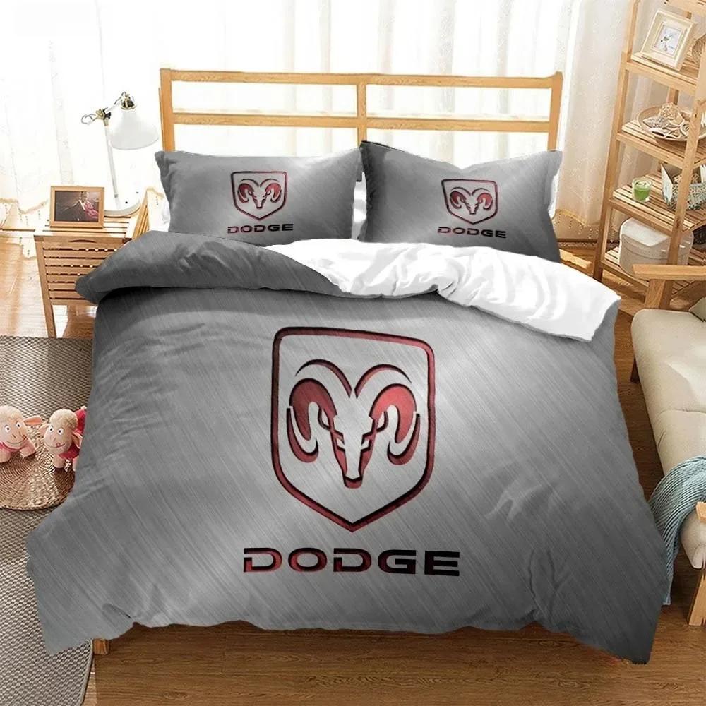 

Модний D-Dodge-Ram-Car Всесезонний підковдра Комплекти постільної білизни М яка наволочка та наволочки Односпальний_Двоспальний_Queen_King US Twin(172*218cm)3pcs