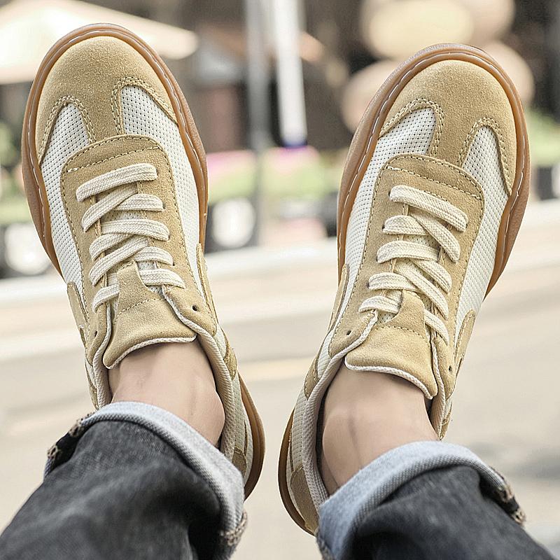 Fashion Fashion Trendy Casual Sports Shoes Versatile Flats Tenis Masculino Outdoor Shoes 2025 New Men's Sneakers Breathable Mesh Shoes