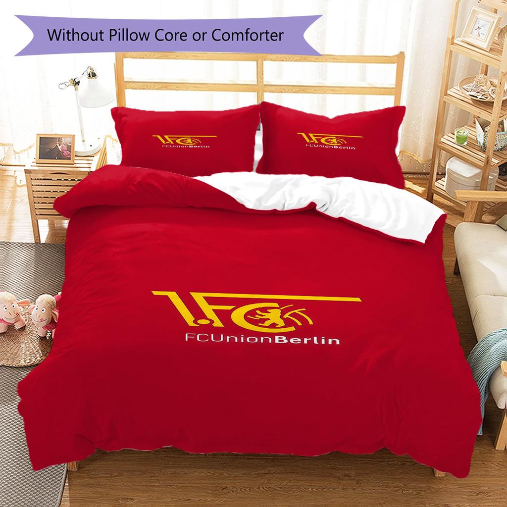 Union Legacy Bettwäsche Steppdecke Set Bettdeckenbezug Kissenbezug Heimdekoration Geburtstagsgeschenk (1 Bettbezug + 2 Kissenbezüge, ohne Füllung)