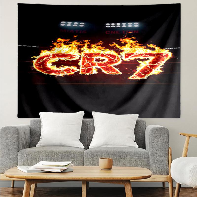 Ronaldo's Electric Moment Tapestry Hanging for Bedroom,Livingroom, Playroom,Decor Art Room Wall Tapestry Holiday and Birthday Gifts