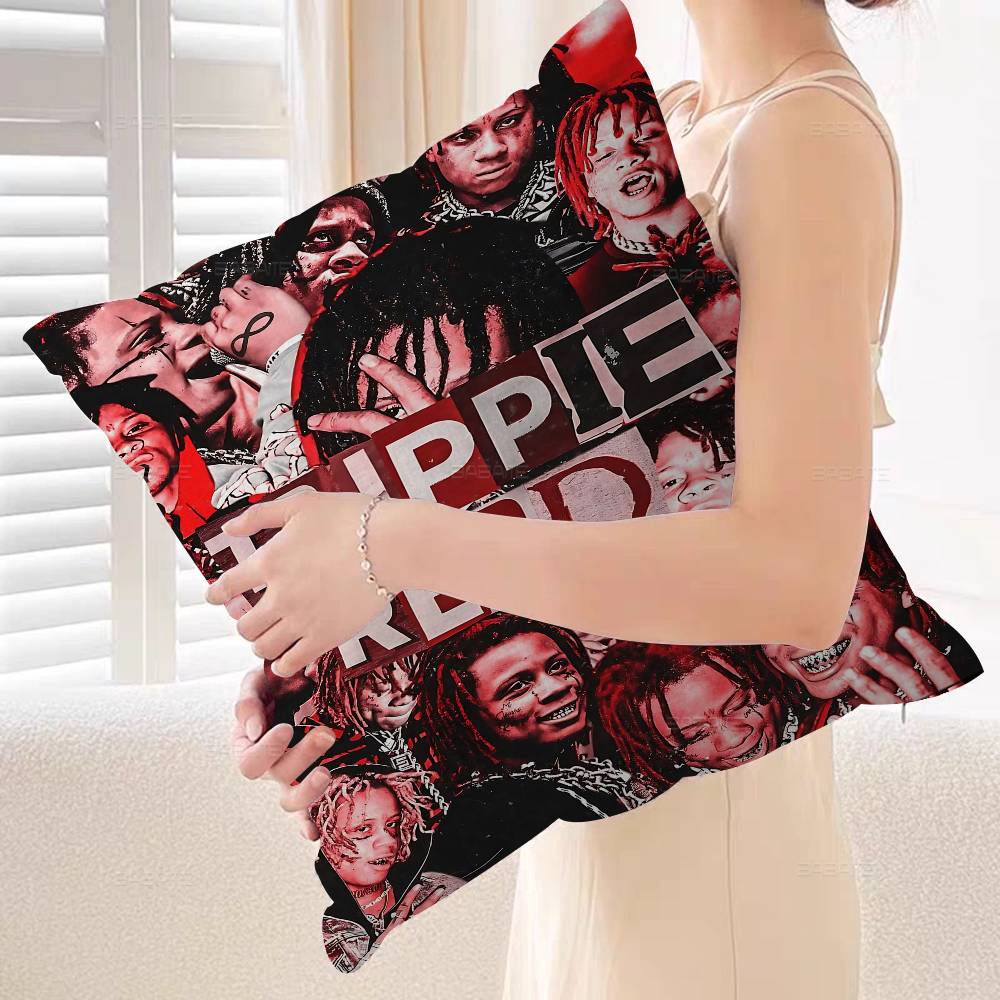 Trippie Rapper Singer Redd Cushion Cover Pillow Cover Decor Pillowcase Printed Cushion Case For Couch