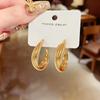 European & American Fashion Multi-layer Cross Earrings - Elegant, Light, High-end Design for Women