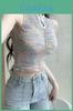 Summer New Chinese Style Rainbow Bodysuit With 3d Embroidery For Adult Women