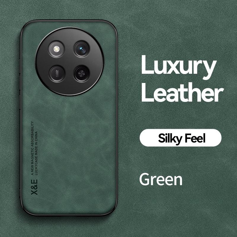 Honor X9C 5G Case Soft Silicone Leather Back Cover for Xonor Honar Honer X 9c X9 c HonorX9c 5G Car Magnetic Holder Coque Fundas