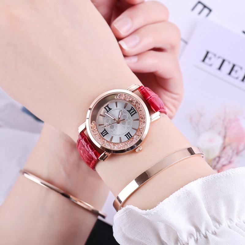 Ladies Watch Quicksand Ball Quartz Watch Fashion New Student Belt Watch Women's