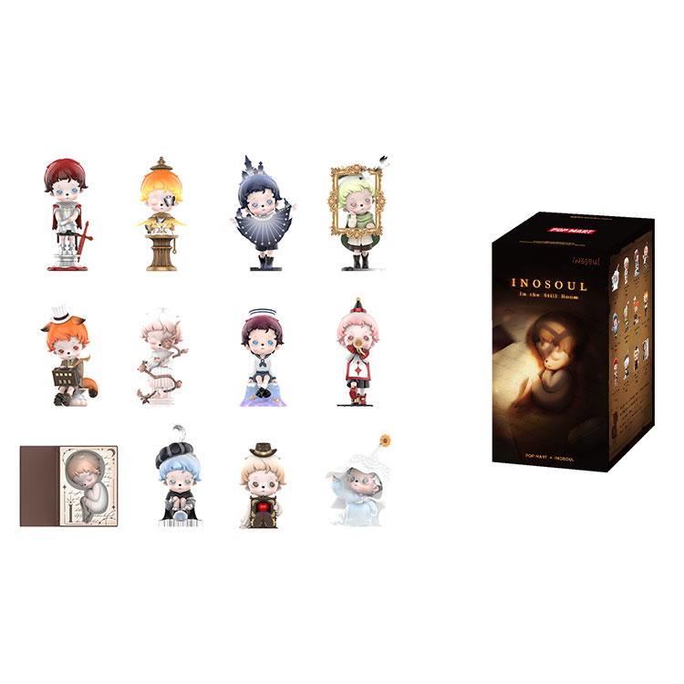 New POP MART Inosoul Tranquil Room Collection Trendy Figure Mystery Boxes Single Mystery Box/Full Box 12 Pcs PPMT-2506-0020