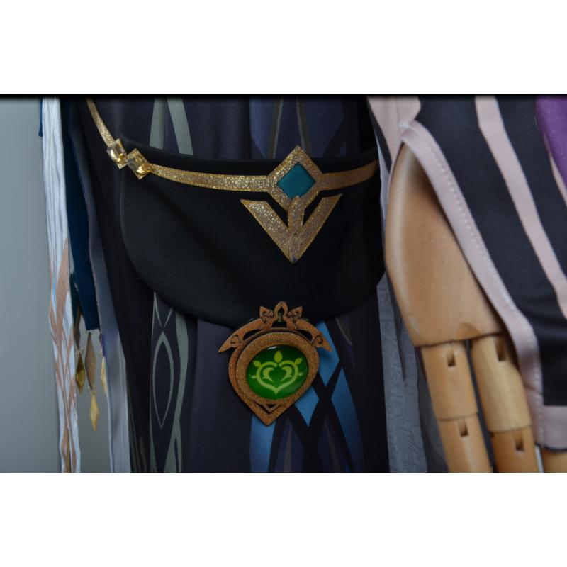 Anime hra Kaveh cosplay Kostým Muži Halloween Uniforma Paruka Kompletní sada Sumeru Anemo Suit