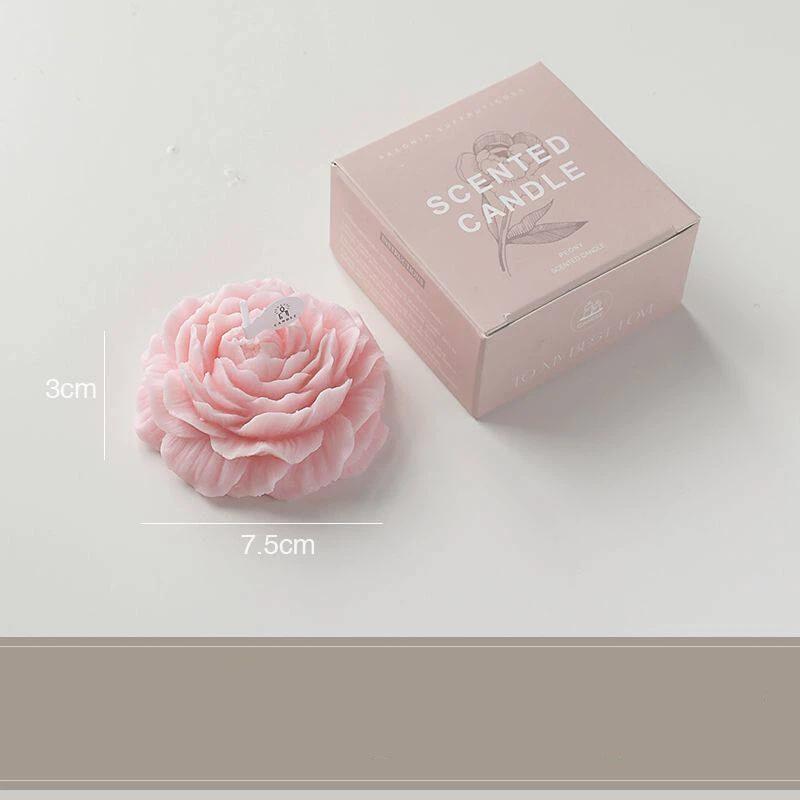 Peony-Shaped Scented Candles: Beautiful, Creative Floral Birthday and Holiday Gifts