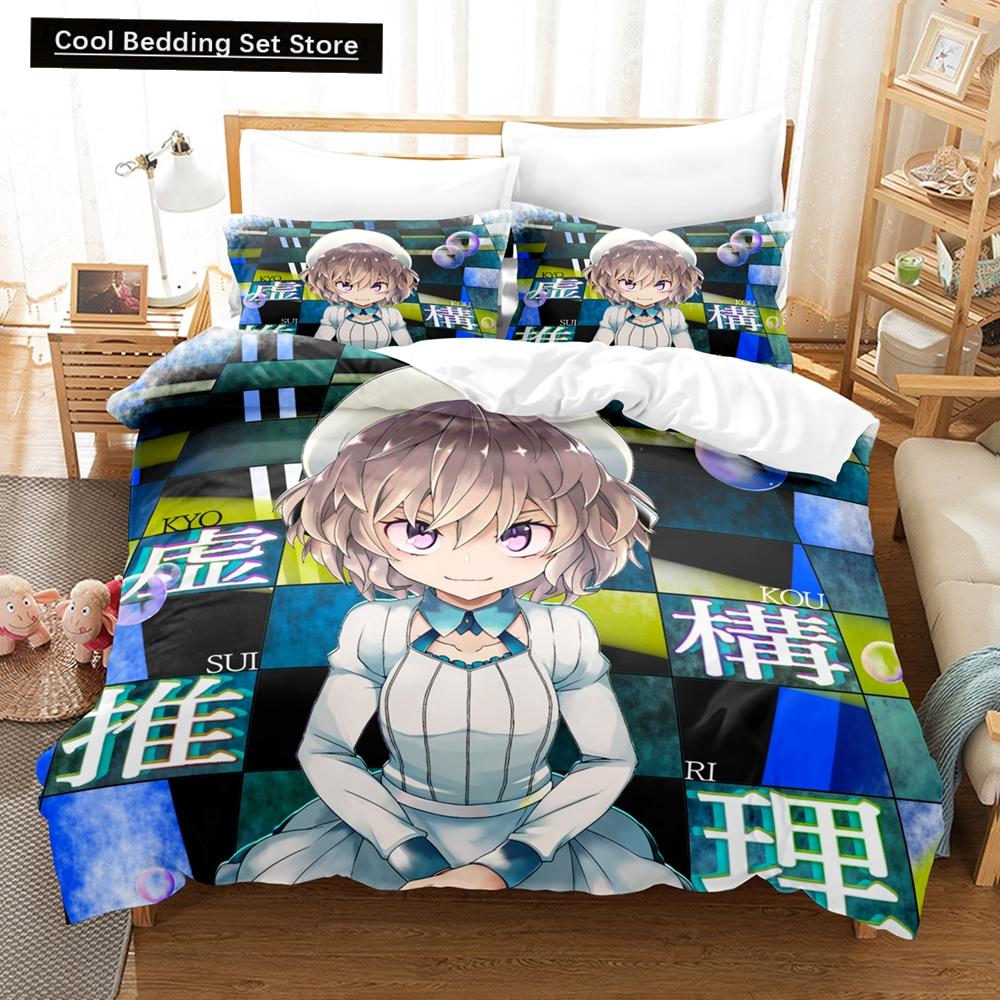 3D Anime In/Spectre Fictitious reasoning Bedding Sets Duvet Cover Set With Pillowcase Twin Full Queen King Bedclothes Bed Linen
