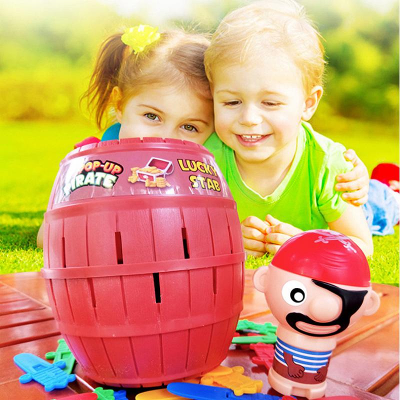 Lustige Piraten Barrel Spielzeug Glück Spiel Springen Piraten Eimer Schwert Stich Heikles Spielzeug Familie Interaktive Spiele Für Kind Kind Geschenk