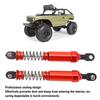 RC Dampers 111mm Aluminum Alloy RC Shock Absorber Set Excellent Damping Effect Water Resistant Easy To Install for SCX11