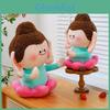 Lotus Buddha Cute Plush Doll Backpack Soft Crystal Fur Stuffed Animal Gift For Kids