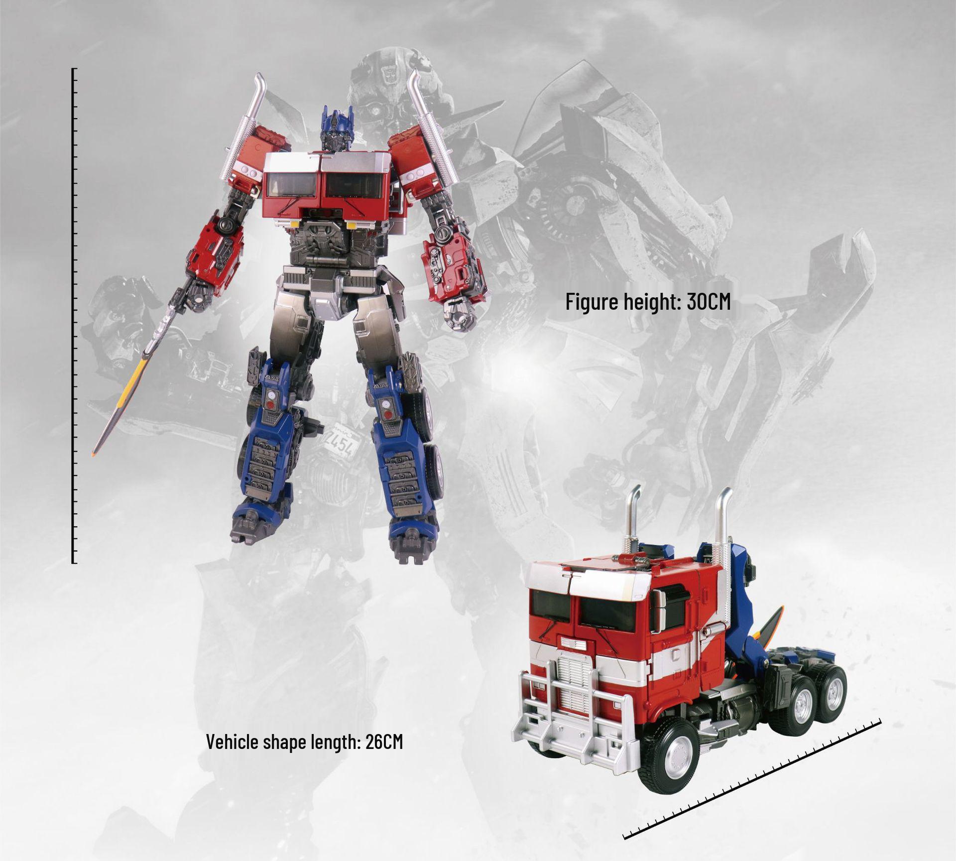 HMK09F Commander Car Transforming Robot Toy - Enlarged Version 7