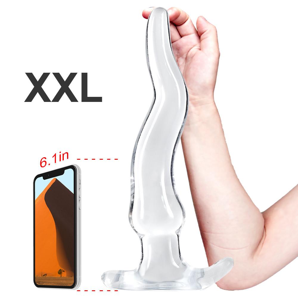 Anal Plug Stimulate Soft Silicone Dildo Female Masturbator Vagina G-Spot Massager Anus Dilator Sex Shop Male Prostate Massager