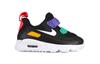Nike Air Max 90 Cushioning Low top Running Shoes Black Purple Infant And Toddler 881924-014