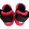 Taekwondo Red/Blue ITF Taekwondo PU Leather Gloves Foot Guard Ankle Gloves Martial Arts Karate Training Protector Equipment