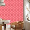 Wallpaper Geometric pattern coral background, coral center 50x1000