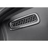 2pc - Carbon Fiber Dashboard Upper Air Outlet Vent Trim For Honda Civic