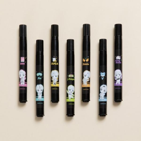 [Set de 7 culori Monami Tinytan Meteor Magic, Tinytan, 1 set