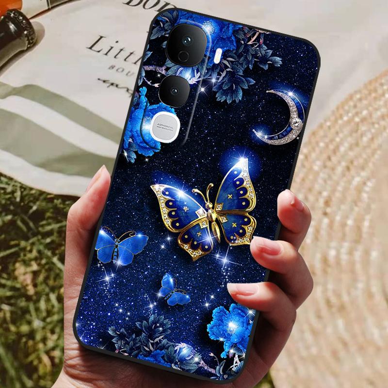 

For Vivo Y400 Pro 5G Case Silicon Back Cover Phone Case for Vivo Y400 4G 5G Global Y 400 Pro Cases Soft bumper coque Shockproof For Vivo Y400 Pro 5G