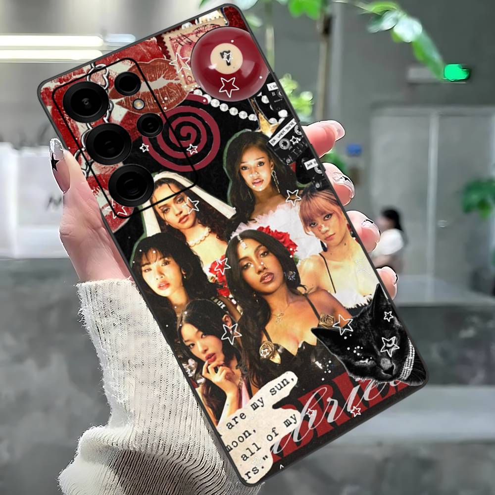 Popular Global Pop Group K-Katseye Phone Case For Samsung S 9 10 20 21 22 23 30 23 24 Plus Lite Ultra FE S10lite Funda