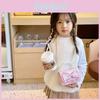 Adorable Baby Mini Pearl Crossbody Bag For Girls Stylish Princess Bow Accessory