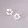 Ohrstecker mit s925 Silbernadel im koreanischen Stil für Damen – Minimalistisches & Persönlichkeitsdesign