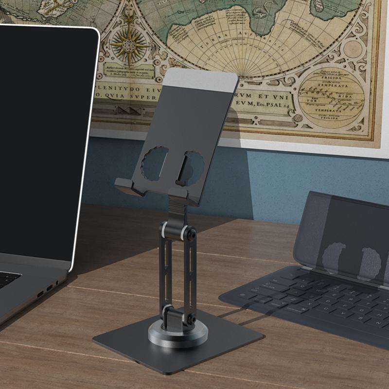 Suporte de telefone móvel portátil dobrável rotativo para iPhone Xiaomi Redmi Mi Samsung Huawei Oneplus Ipad Mini Kindle Smartphones Acessórios