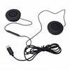 Motorcycle Wired Helmet Headset Hands Free 1.2M Cable Stereo Sound Mic Volume Helmet Earphone