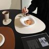 Original Design Leather Placemat, High-end Anti-fouling, Oil-proof Leave-in, High-grade Mouse Pad, Eating, Heat Insulation Mat, Coaster