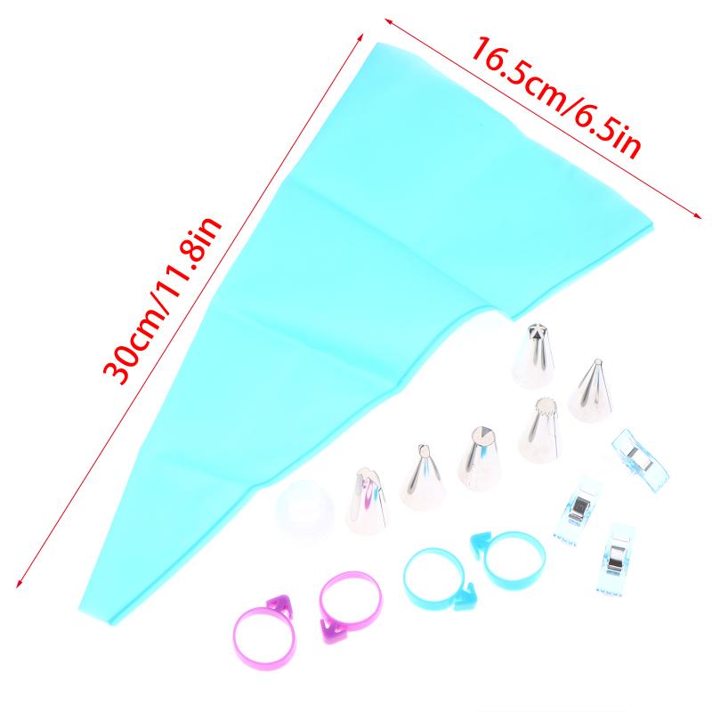 Piping Pastry Bag With Nozzles Set For Confectionery Tips Baking And Bakery Accessories Kitchen Pastry Cake Decoration Tools