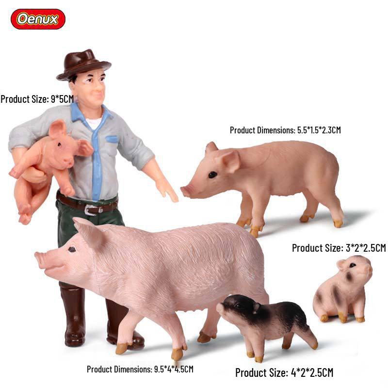 Realistic Wild Animal Models: Rhino, Hippo, Panda, Jaguar, Lion, Camel Cognitive Toys for Children
