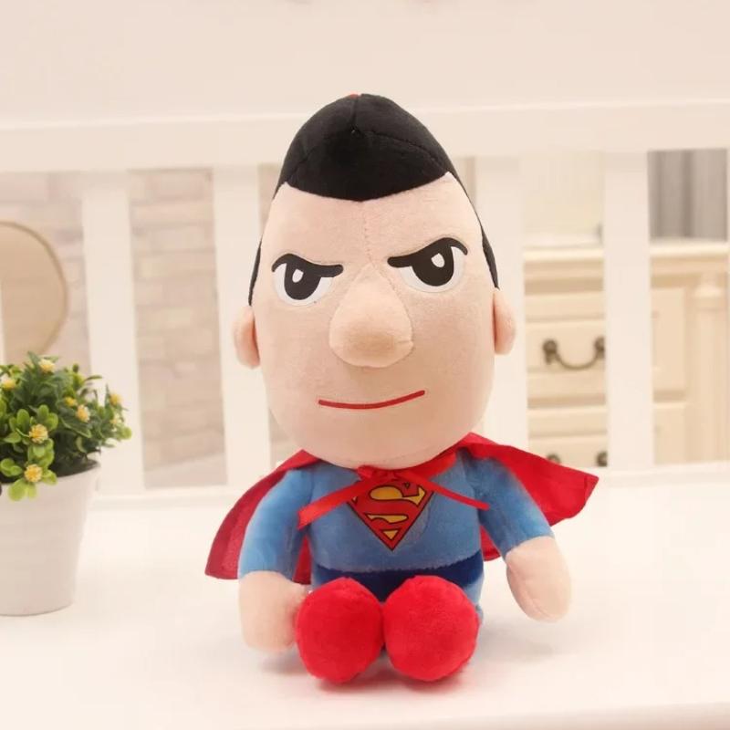 STOCK 27cm Man Spidermaned Plush Toys Movie Dolls MarvelAvengers Soft Stuffed Hero Captain America Iron Christmas Gifts
