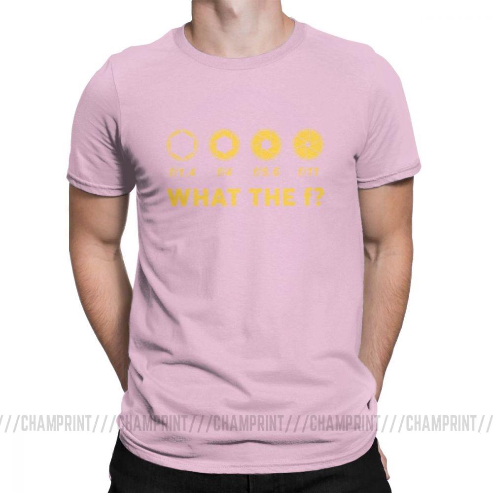 Lustiges Fotografie Blende T-Shirt für Männer Fotograf Was zum Teufel Neuheit Baumwolle T-Shirts Kurzarm