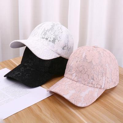 Women's  Lace Baseball Cap Adjustable Sun Protection Breathable Hat for St. Patrick's Day -Fantasy Theme with Buckle Closure
