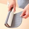 Curling Iron Anti-Heat Sleeve Silicone Heat Pad With Perm Clip Hair Straightener Storage Bag