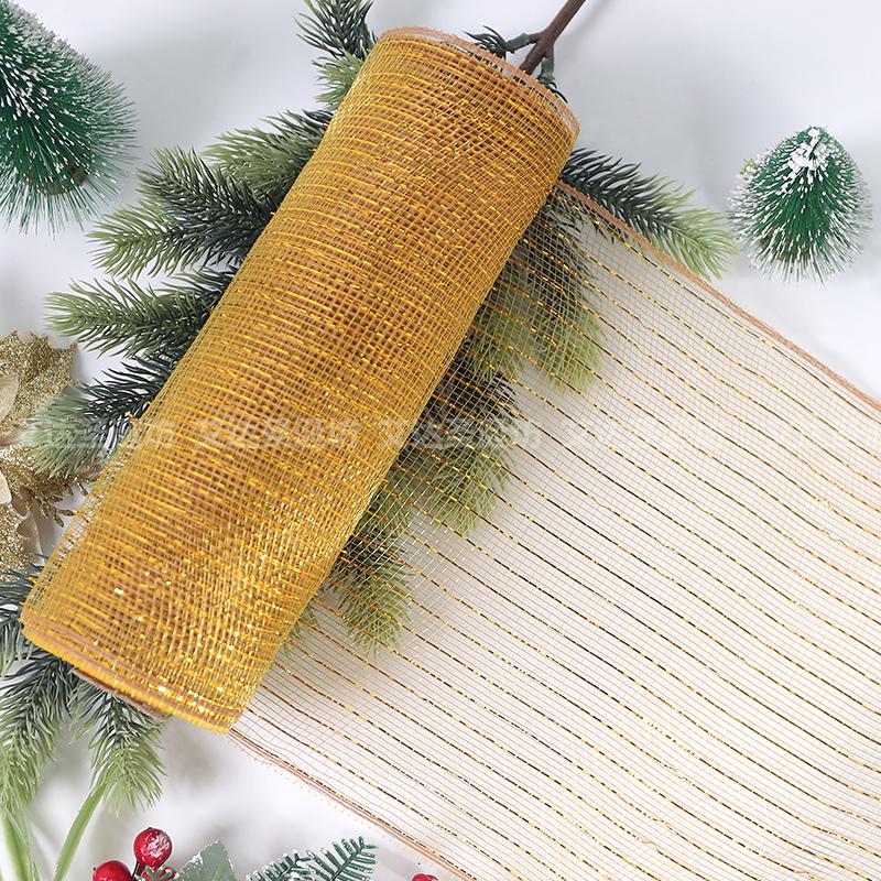 Influencer DIY Mesh Christmas Tree Ribbon & Bow Decoration