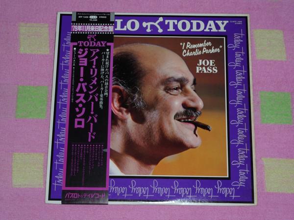 

LP Record JOE PASS - I Remember Bird MTF1608 PABLO TODAY 1979 Japan Jazz Used