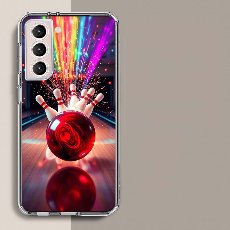 Bowling Entertainment Activities Phone Case for Samsung A16 A17 A26 A36 A56 A57 A55 A54 A37 A15 A25 A35 A14 A24 A34 Galaxy Note