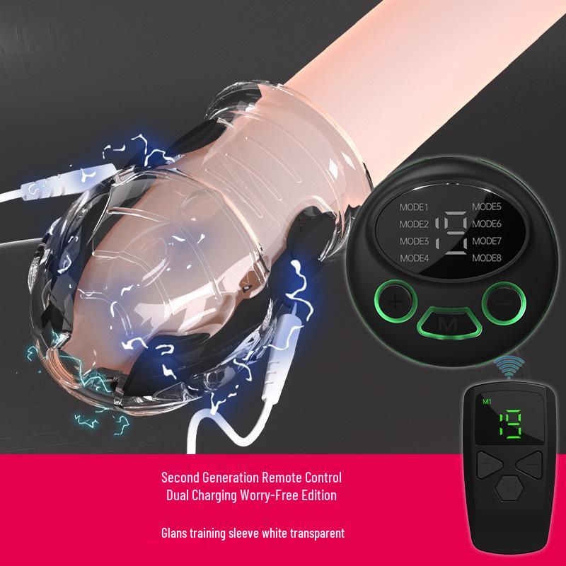 SM Choc Électrique Dispositif d'Entraînement Érotique pour Désensibilisation et Endurance du Pénis