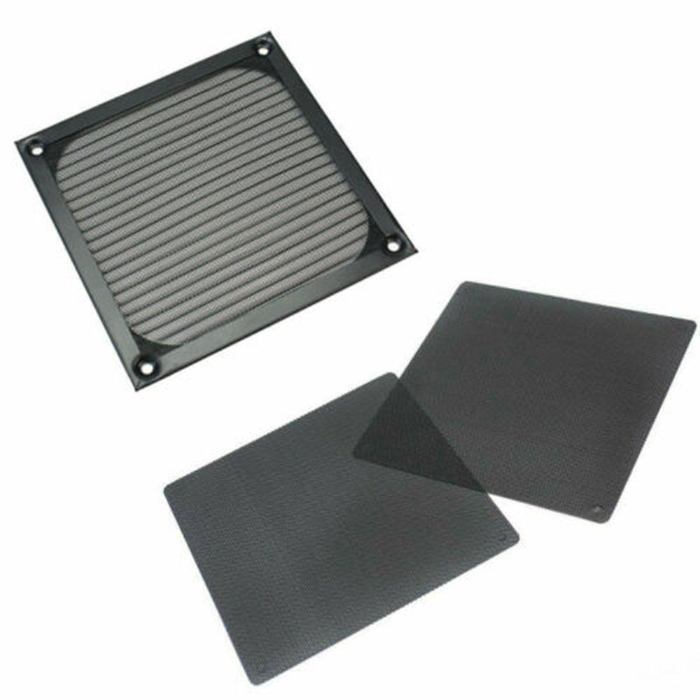 Useful Grill Guard Aluminum Case Dust Filter 120mm Dustproof Computer Fan Cooling
