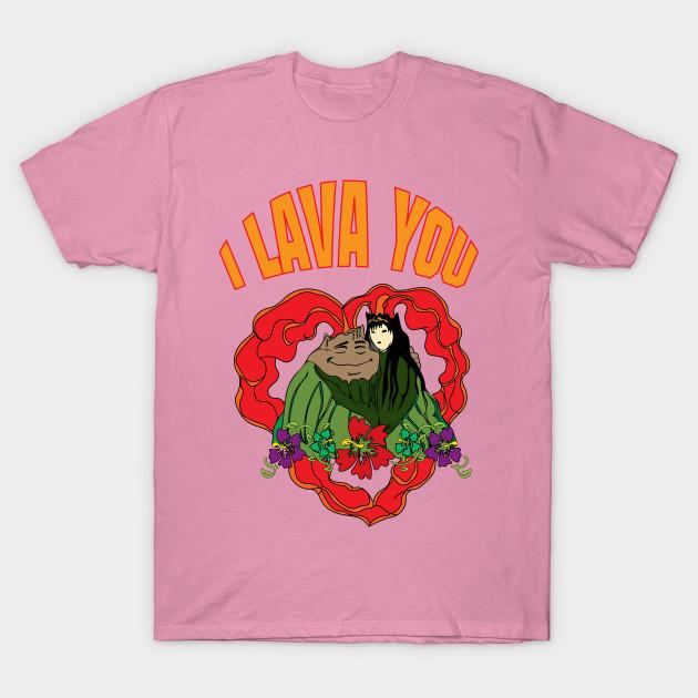 Dámské tričko I Lava You Harajuku potisk Kawaii tričko Letní s krátkým rukávem Dámské tričko Top