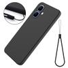 For TECNO Pop 10/TECNO Spark Go 2 4G/Infinix Smart 10 Liquid Silicone Case Phone Back Cover with Hand Strap