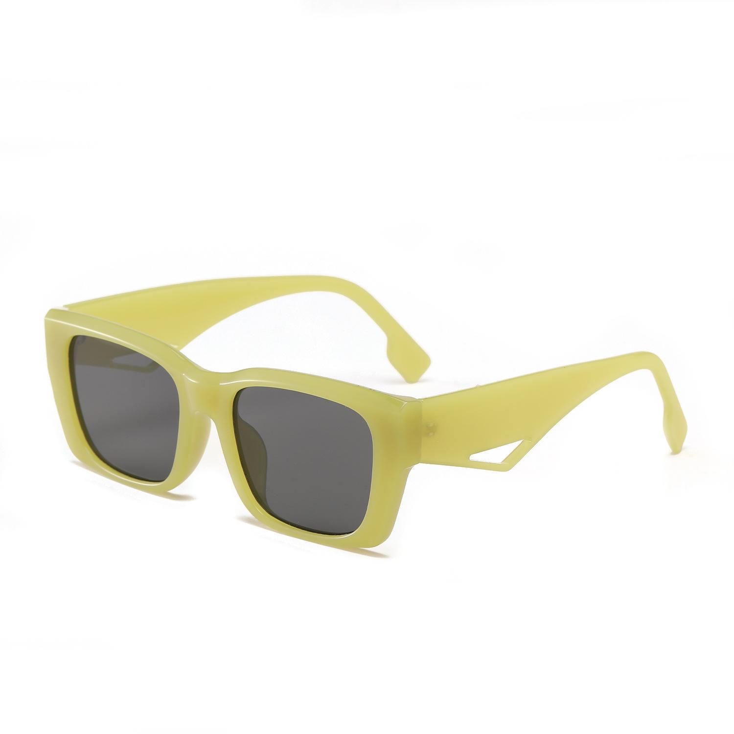 

Очки 3949 Square Jelly Beach Trendy Sunglasses Women, Square Summer Sunglasses Men