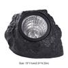 Warm Light Spotlight Solar Stone Light Waterproof Energy-Saving Solar Rock Lamp LED Resin Lawn Lamp Courtyard