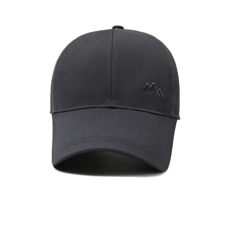 Breathable Mesh Baseball Cap Men's Summer Mesh Cap Sunscreen Outdoor Sports Cap