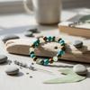 Patchwork Bracelet for Women Bohemian Wrist Chain Stone Beaded Bracelet  Ladies Jewelry