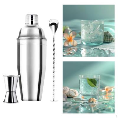 Cocktailshaker Drink Menglepel Professionele Maatbeker Barman Gereedschap Roestvrij